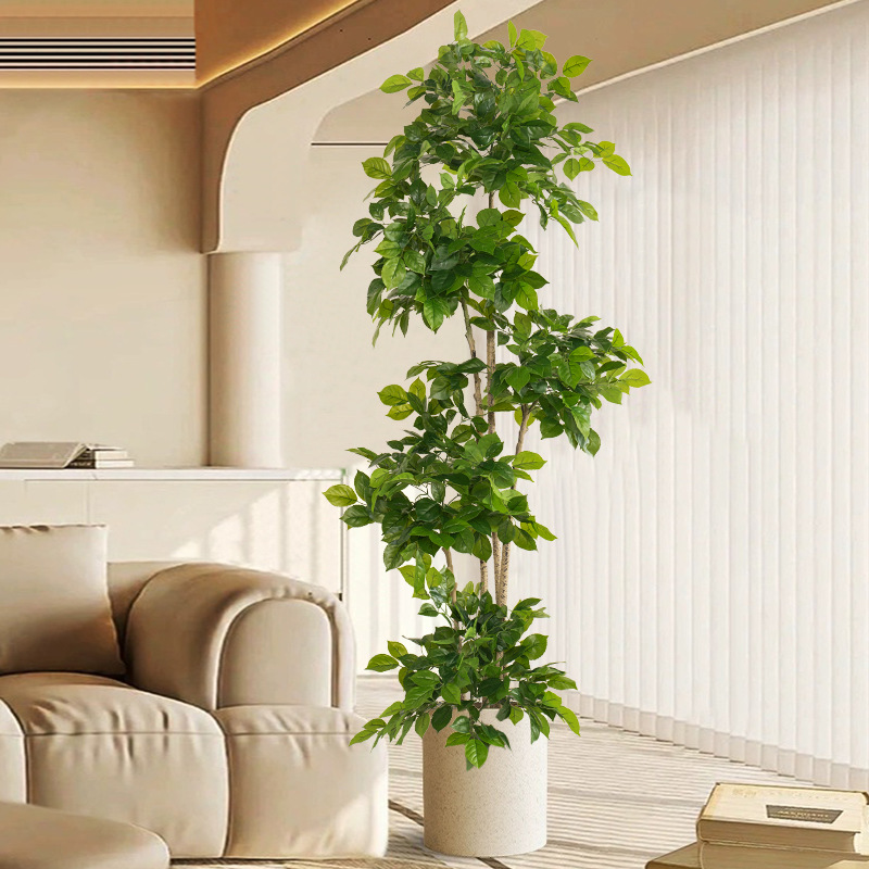 2-78in نباتات وهمية كبيرة الاص - مراجعة Fiddle Leaf Fig وسعره