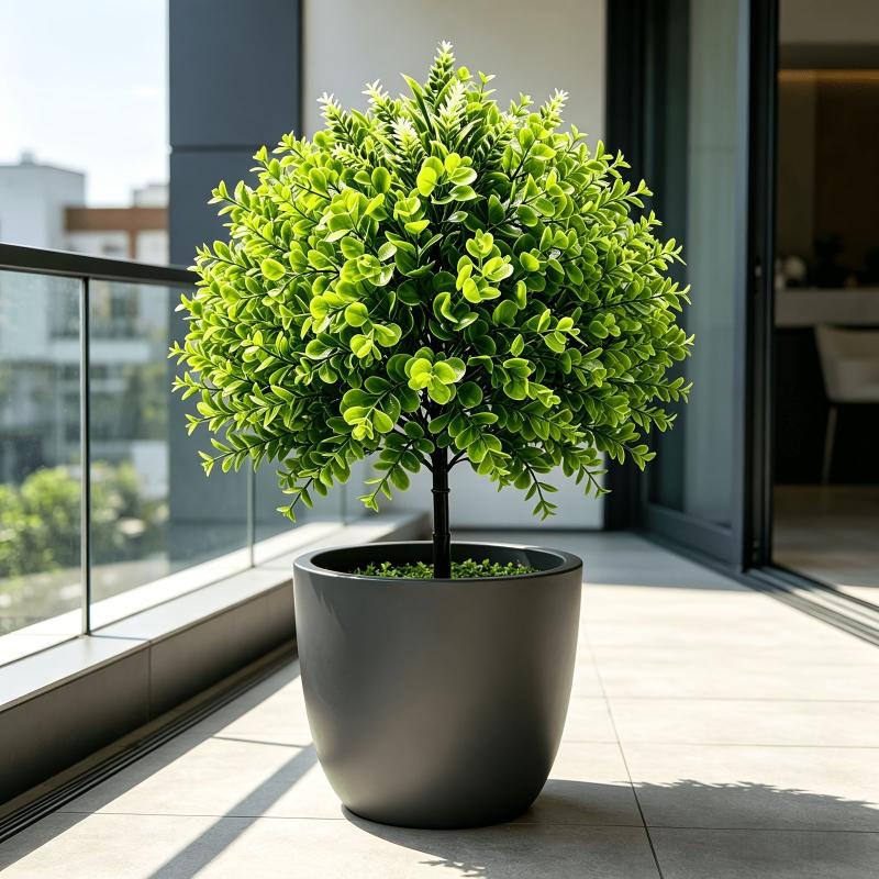 نباتات خضراء اصطناعية مع أوتاد - مراجعة Fiddle Leaf Fig وسعره