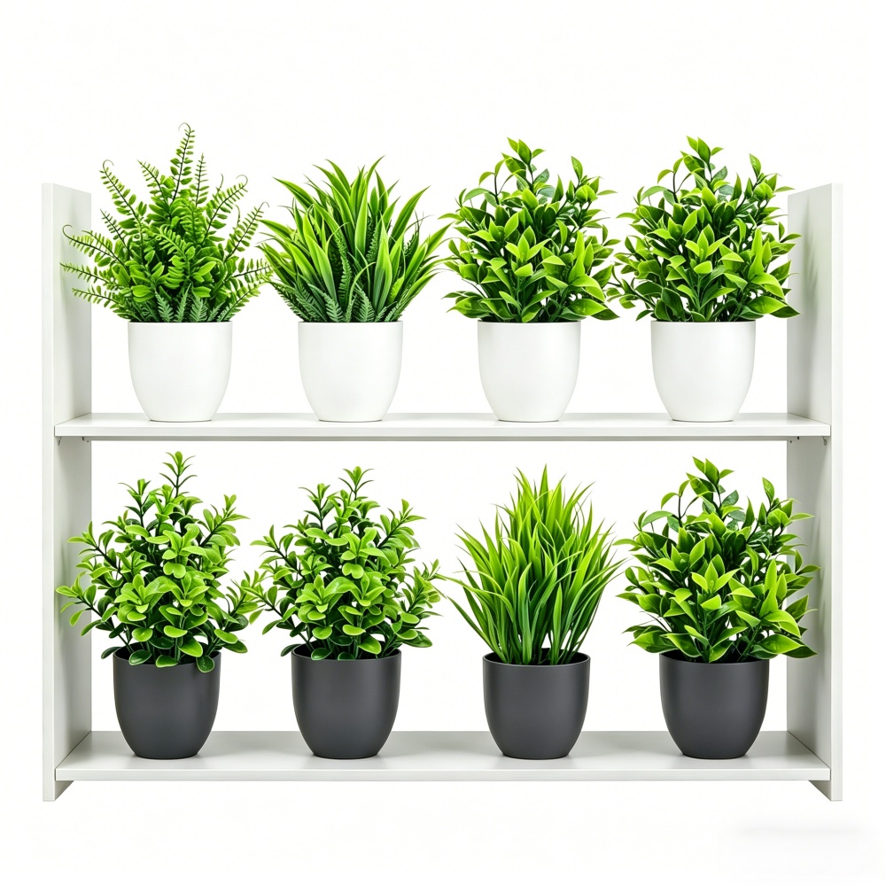 مجموعة من 4 نباتات اصطناعية صغ - مراجعة Succulent Set وسعره
