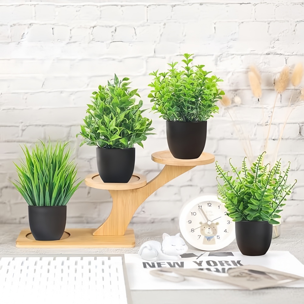 مجموعة من 4 نباتات اصطناعية صغ - مراجعة Succulent Set وسعره